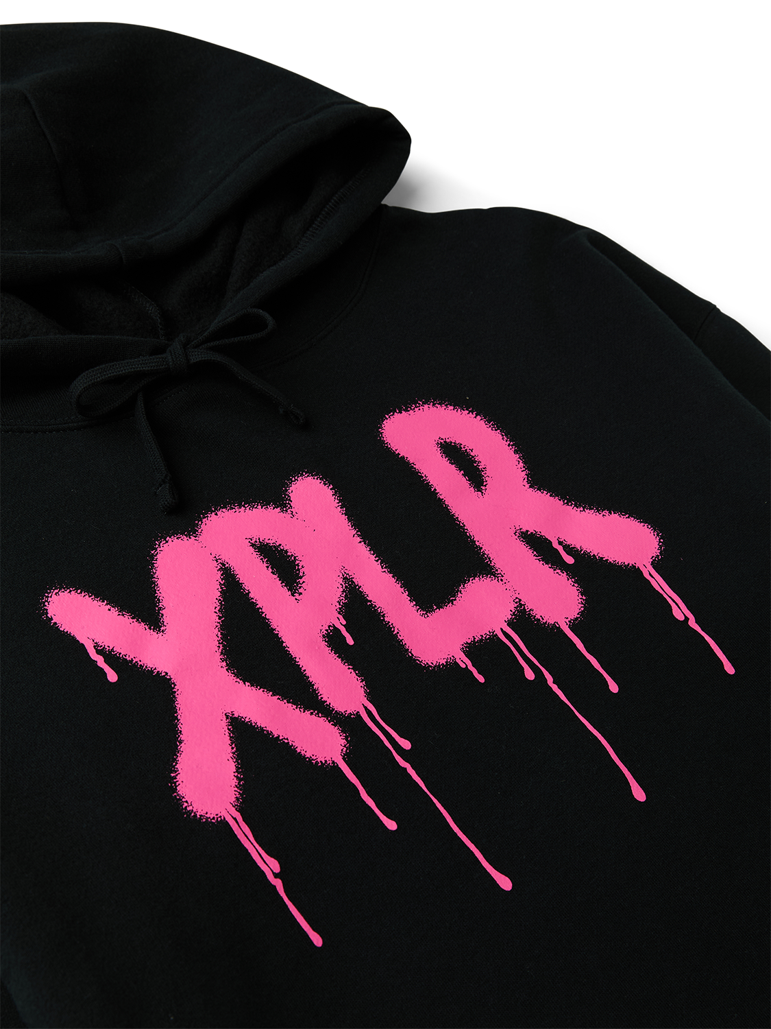 Cropped Graffiti Hoodie