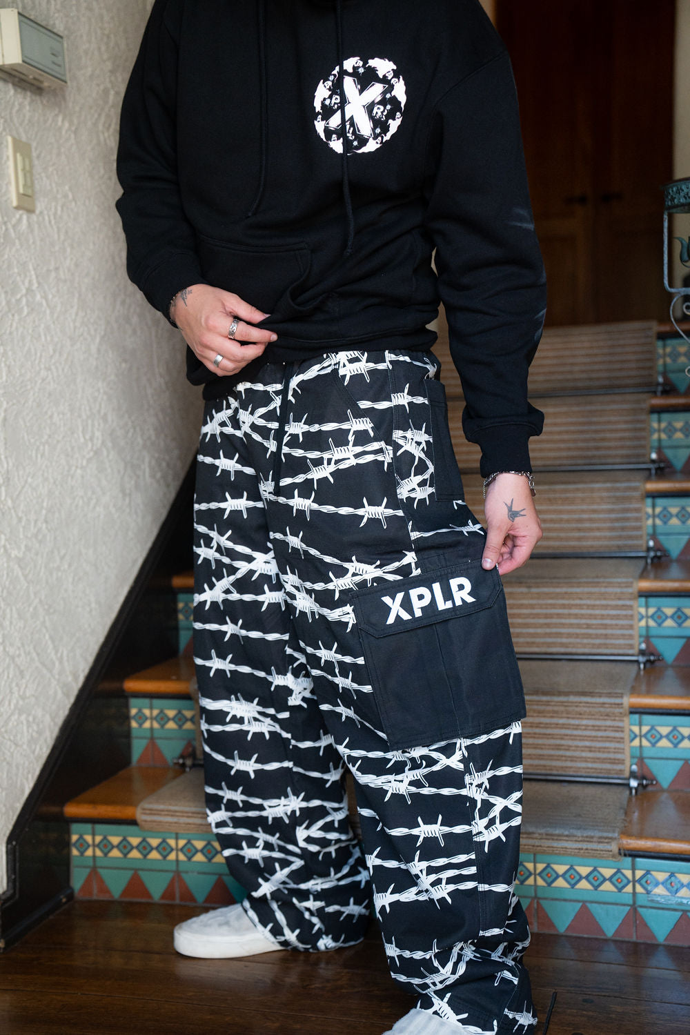 Barbed Wire Cargo Pant