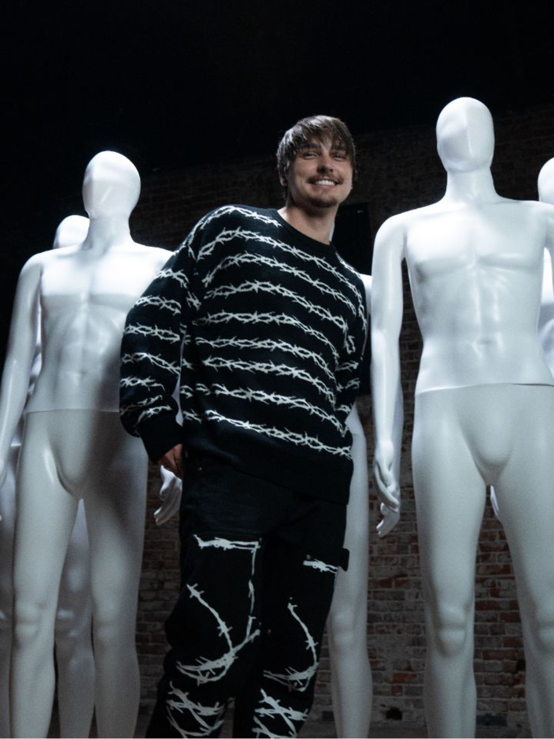 XPLR Thorns Knit Sweater