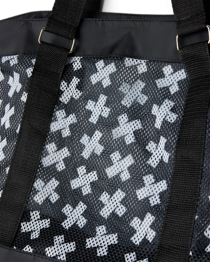 AOP Mesh Logo Tote