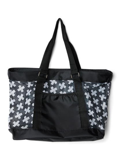 AOP Mesh Logo Tote