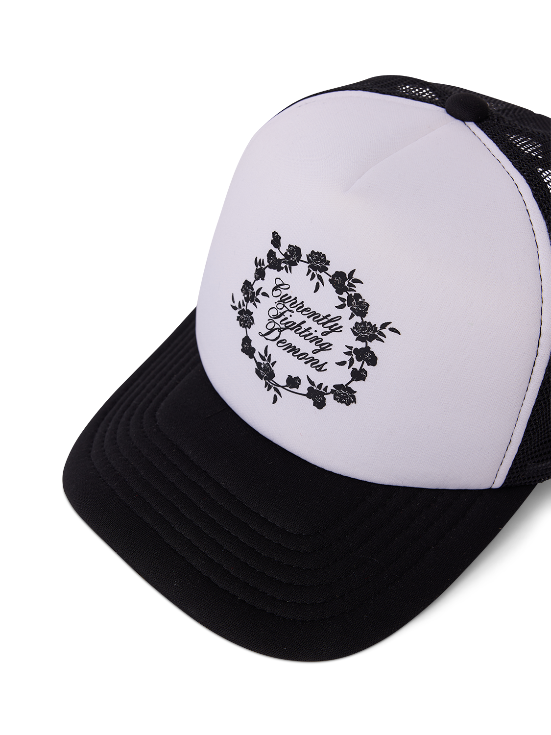 Floral Note Trucker Hat