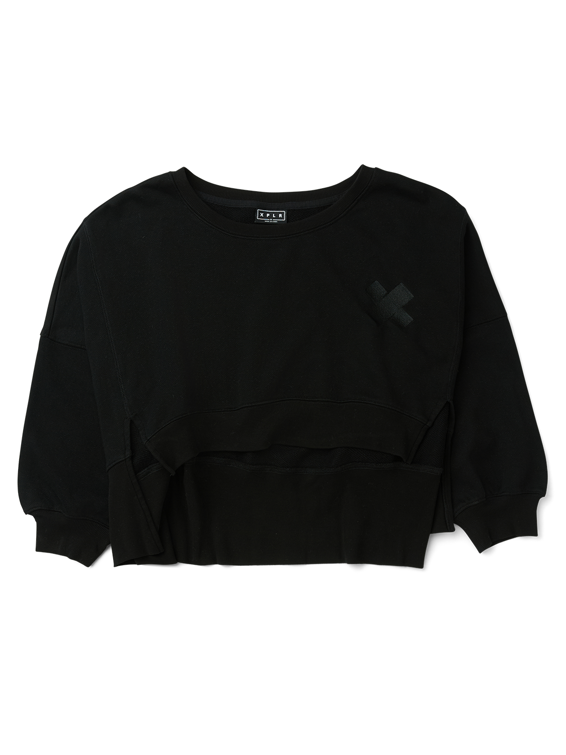 X Cropped Sweatshirt