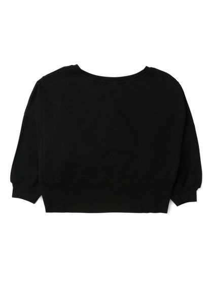 X Cropped Sweatshirt
