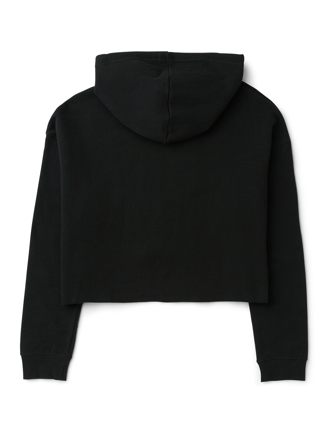 Cropped Graffiti Hoodie