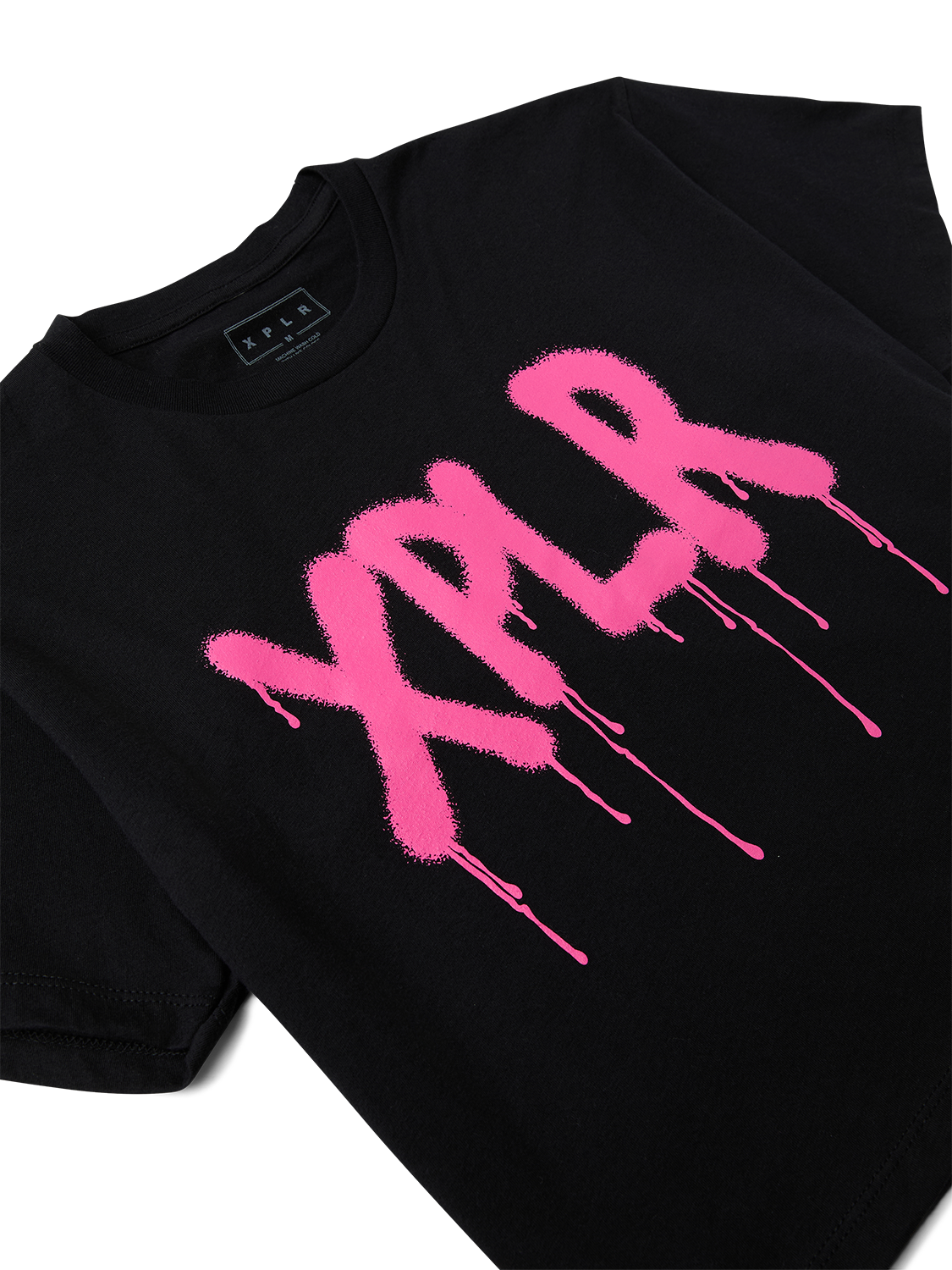 Cropped Graffiti Tee