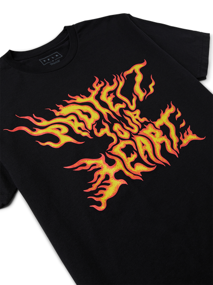 Protect Your Heart Flames Tee