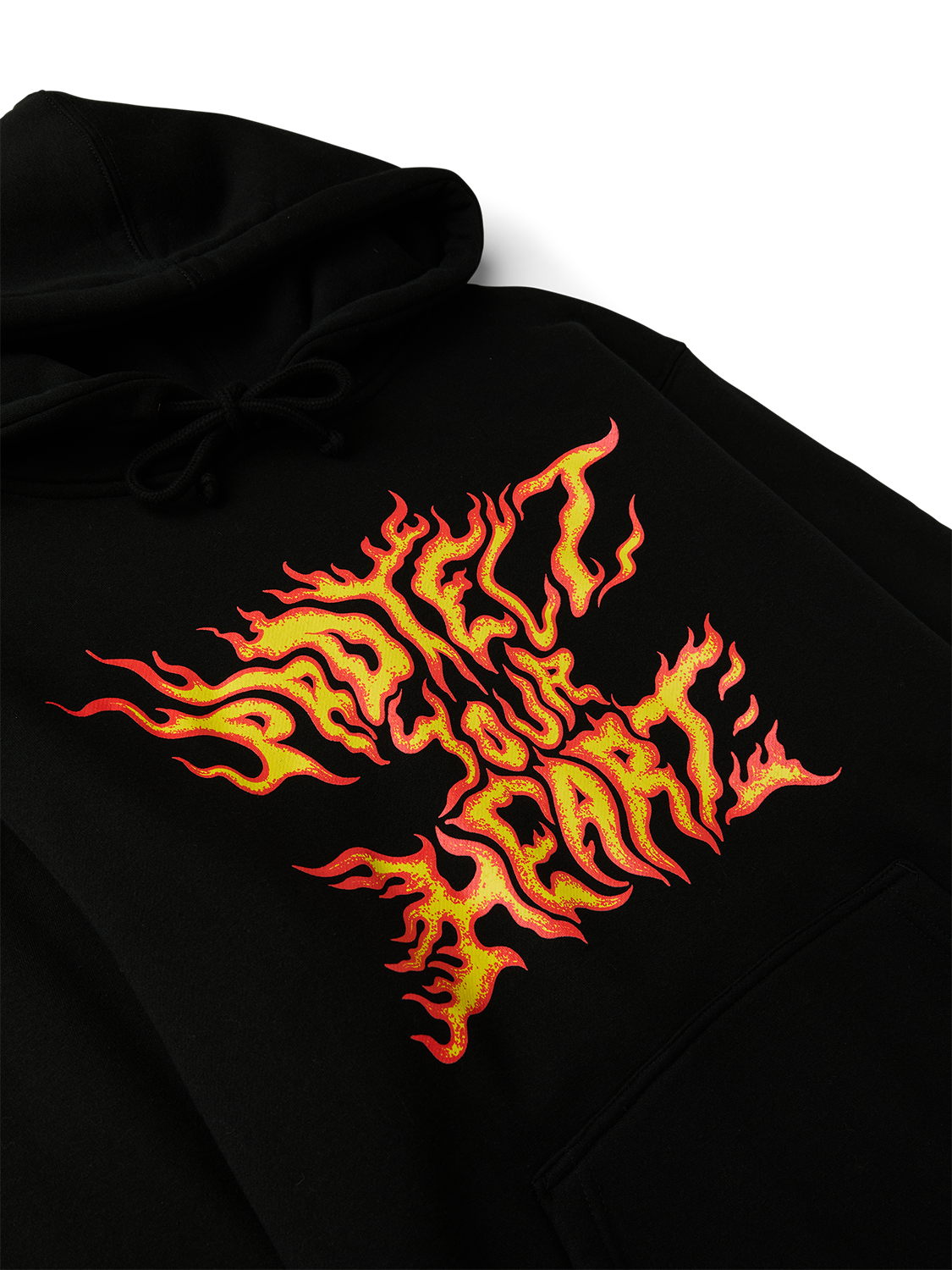 Protect Your Heart Flames Hoodie