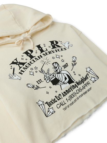 Magician Services Cropped Hoodie