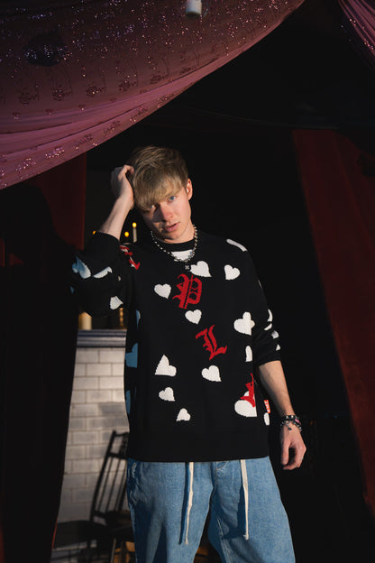 Heart Knit Sweater