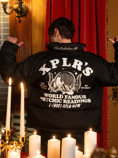 Psychic Reading Puffer Jacket