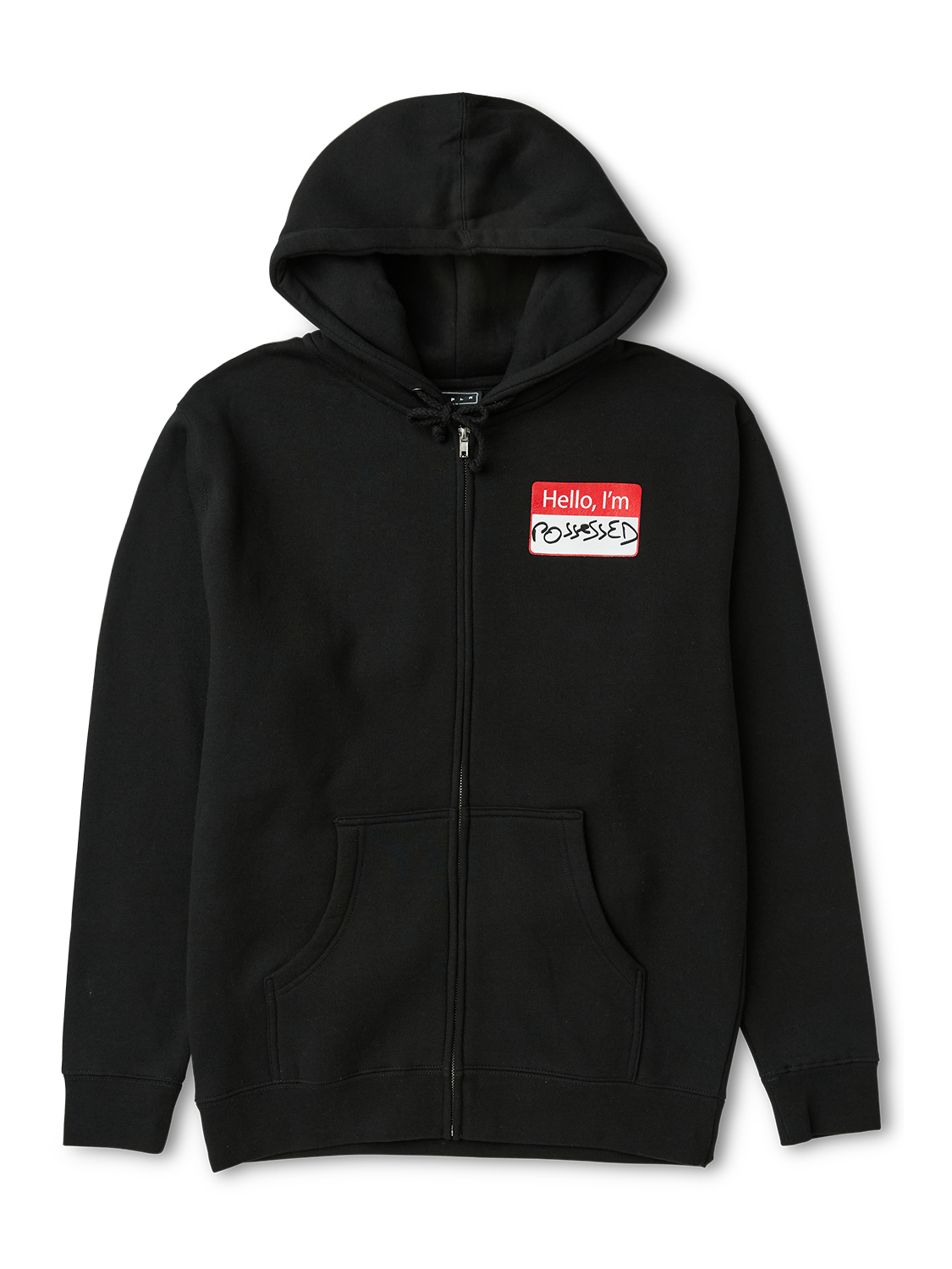 Hello, I'm Possessed Zip Up Hoodie