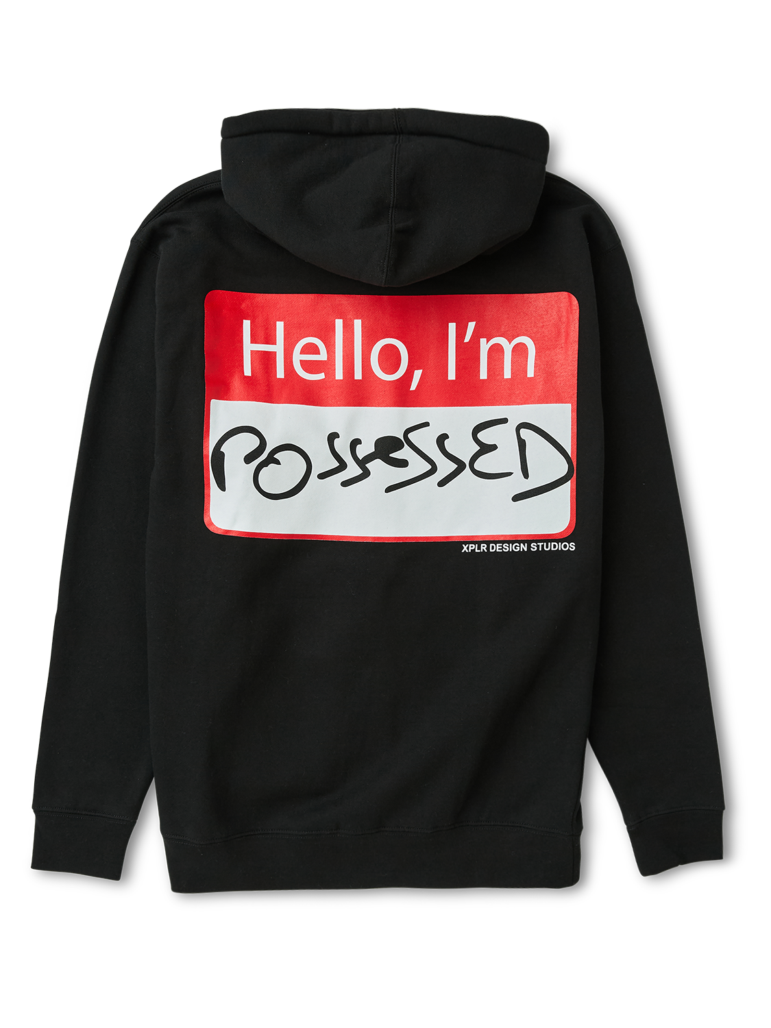 Hello, I'm Possessed Zip Up Hoodie