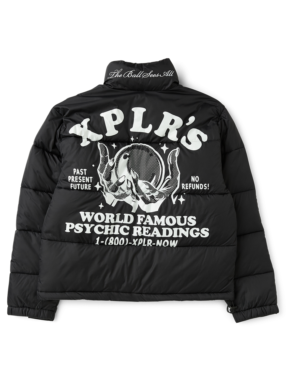 Psychic Reading Puffer Jacket