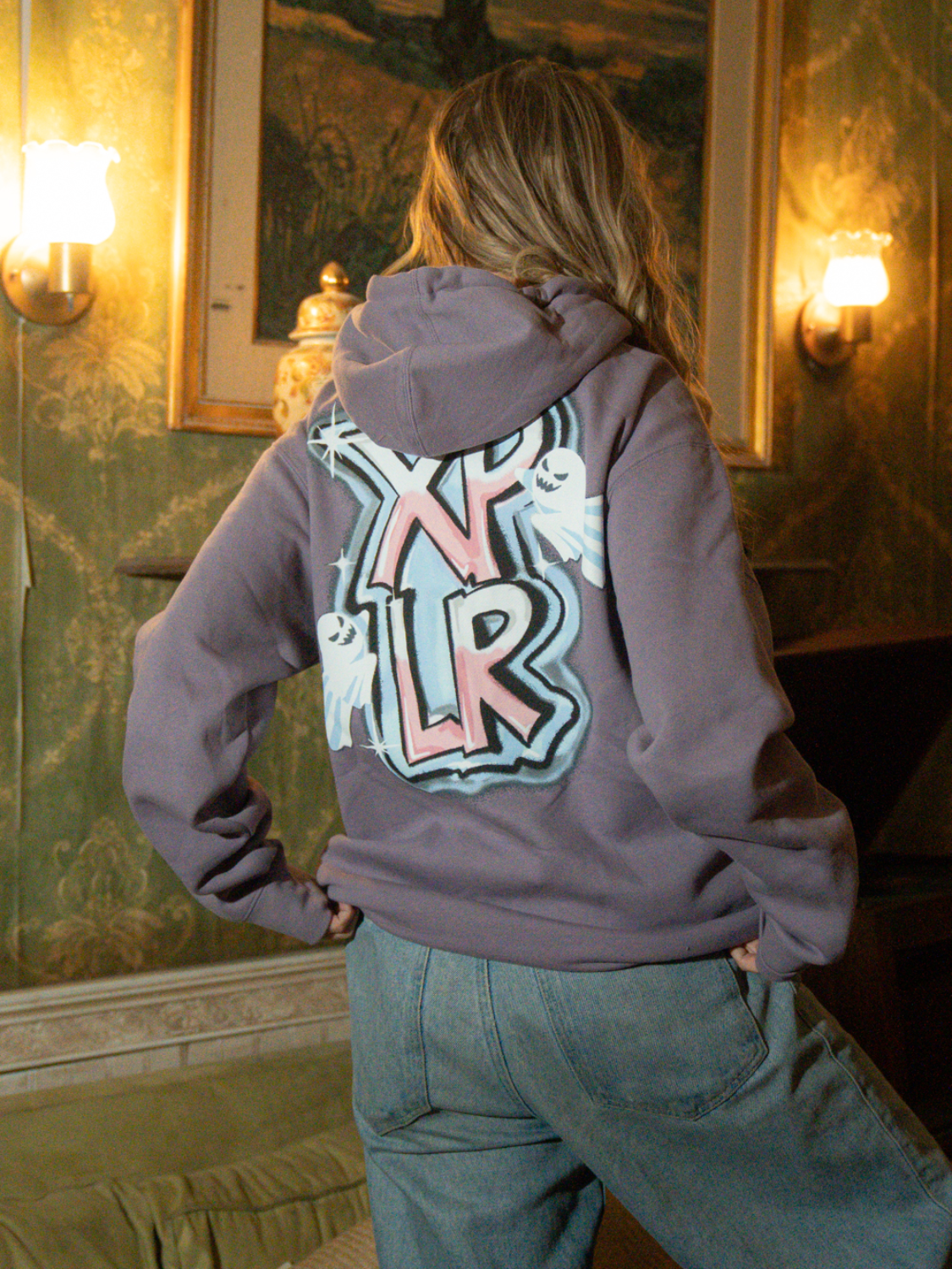 Ghost Graffiti Hoodie