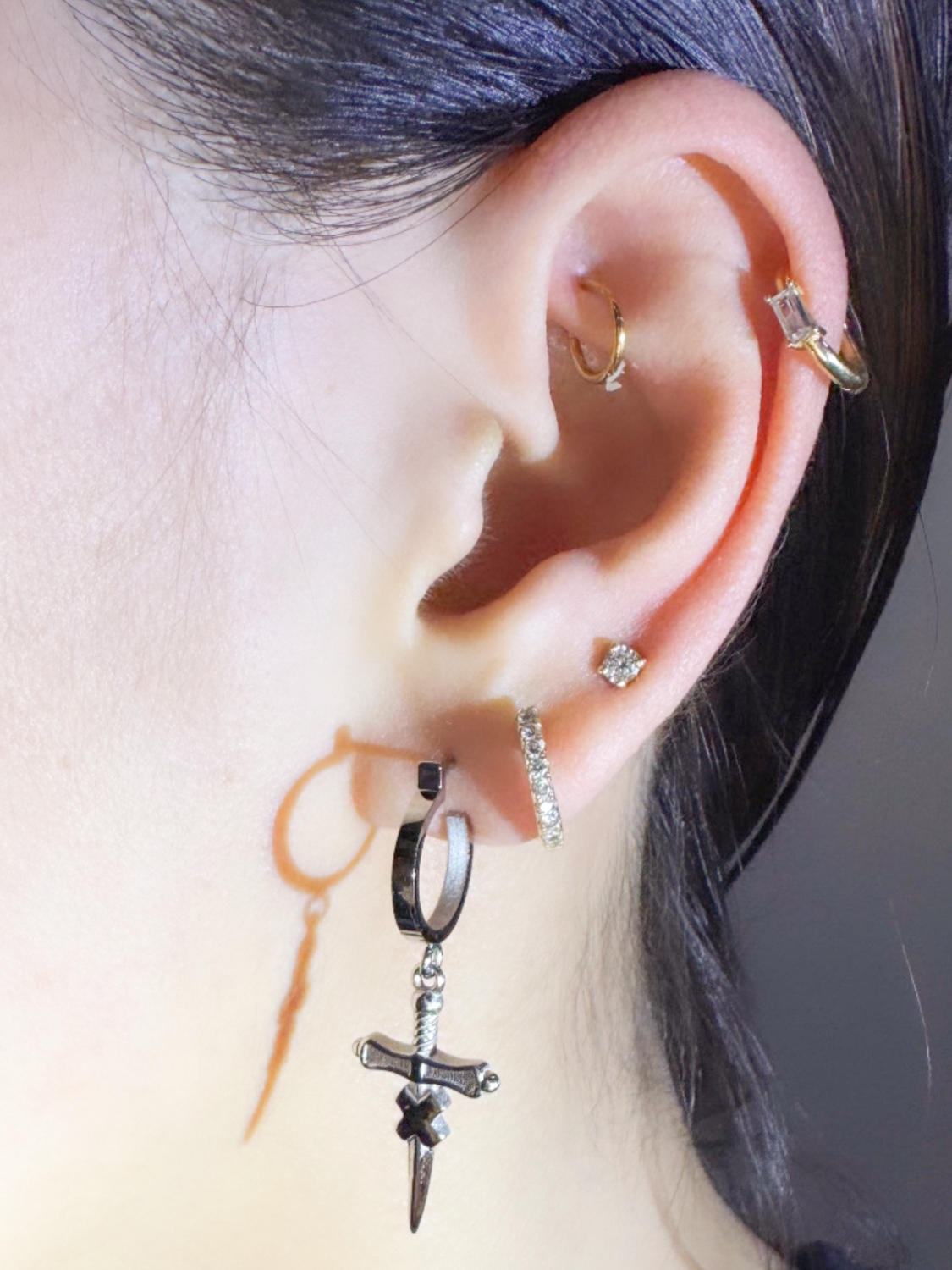 Dagger Earrings